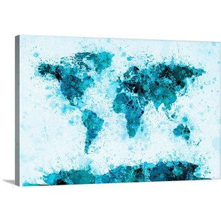 Paint Splatter Wall Art Wayfair