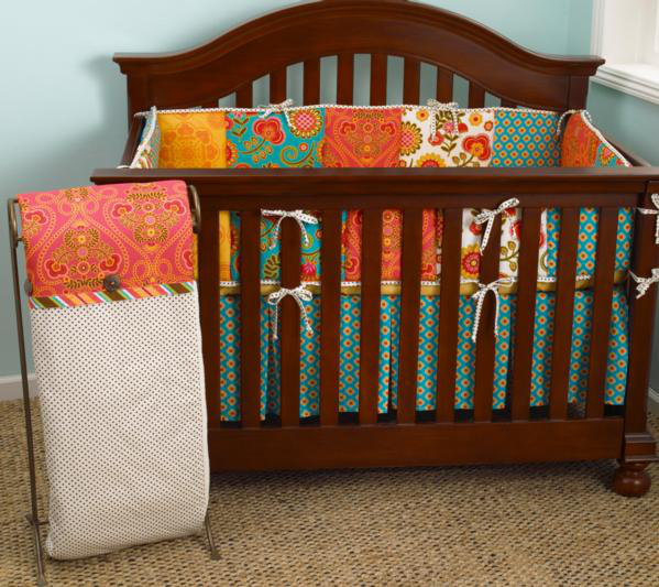 Harriet Bee Royston 4 Piece Polka Dot Crib Bedding Set Reviews
