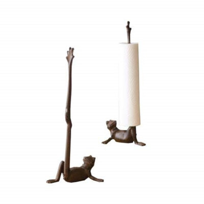 Kalalou Frog Free Standing Paper Towel Holder