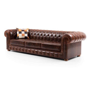 Aurelia Chesterfield Sofa by Darby Home Co Today Only Sale