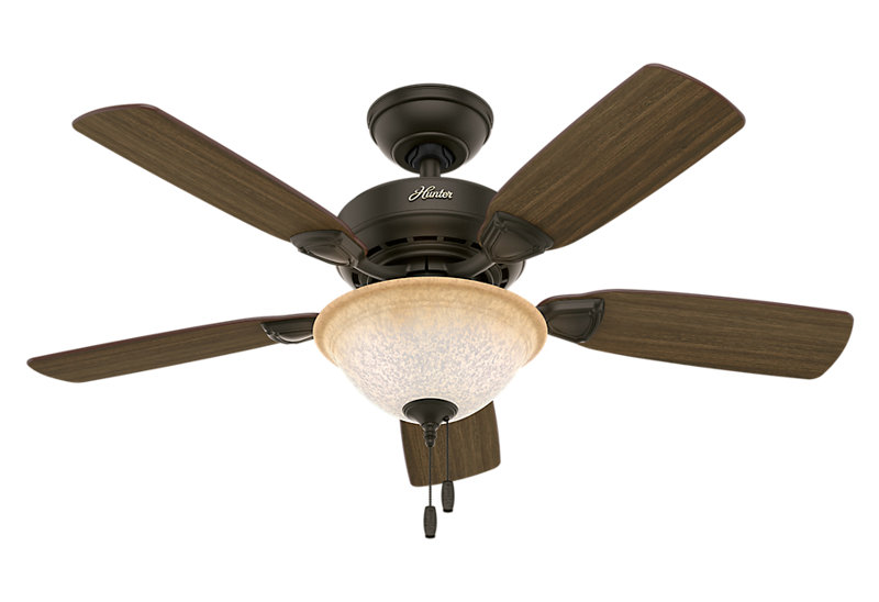 Hunter Fan 44 Auberville 5 Blade Ceiling Wayfair 44 Auberville 5 Blade Ceiling Fan