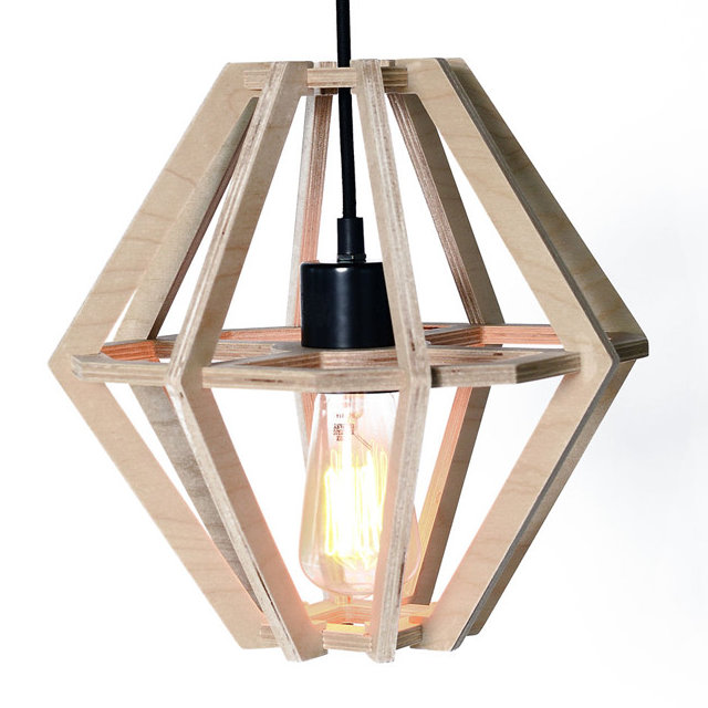 Adzif Gautier Studio Diamond 12 Wooden Novelty Lamp Shade Wayfair Adzif Gautier Studio Diamond 12 Wooden
