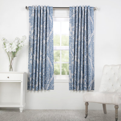 Farmhouse Amp Rustic Blue Curtains Amp Drapes Birch Lane