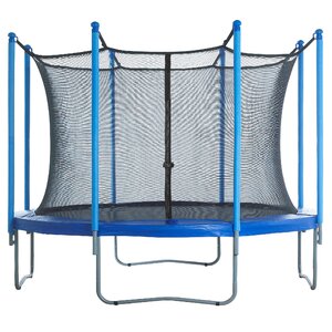 13'  Round Trampoline Net Using 8 Poles or 4 Arches