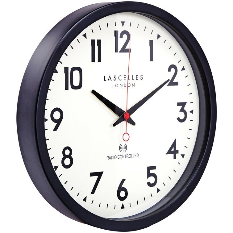 Roger Lascelles Clocks Radio Controlled Wall Clock & Reviews 