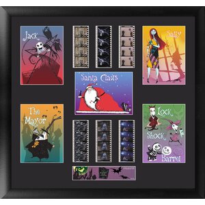 The Nightmare Before Christmas FilmCell Framed Graphic Art