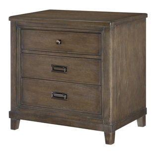 Medfield 3 Drawer Nightstand by Three Posts