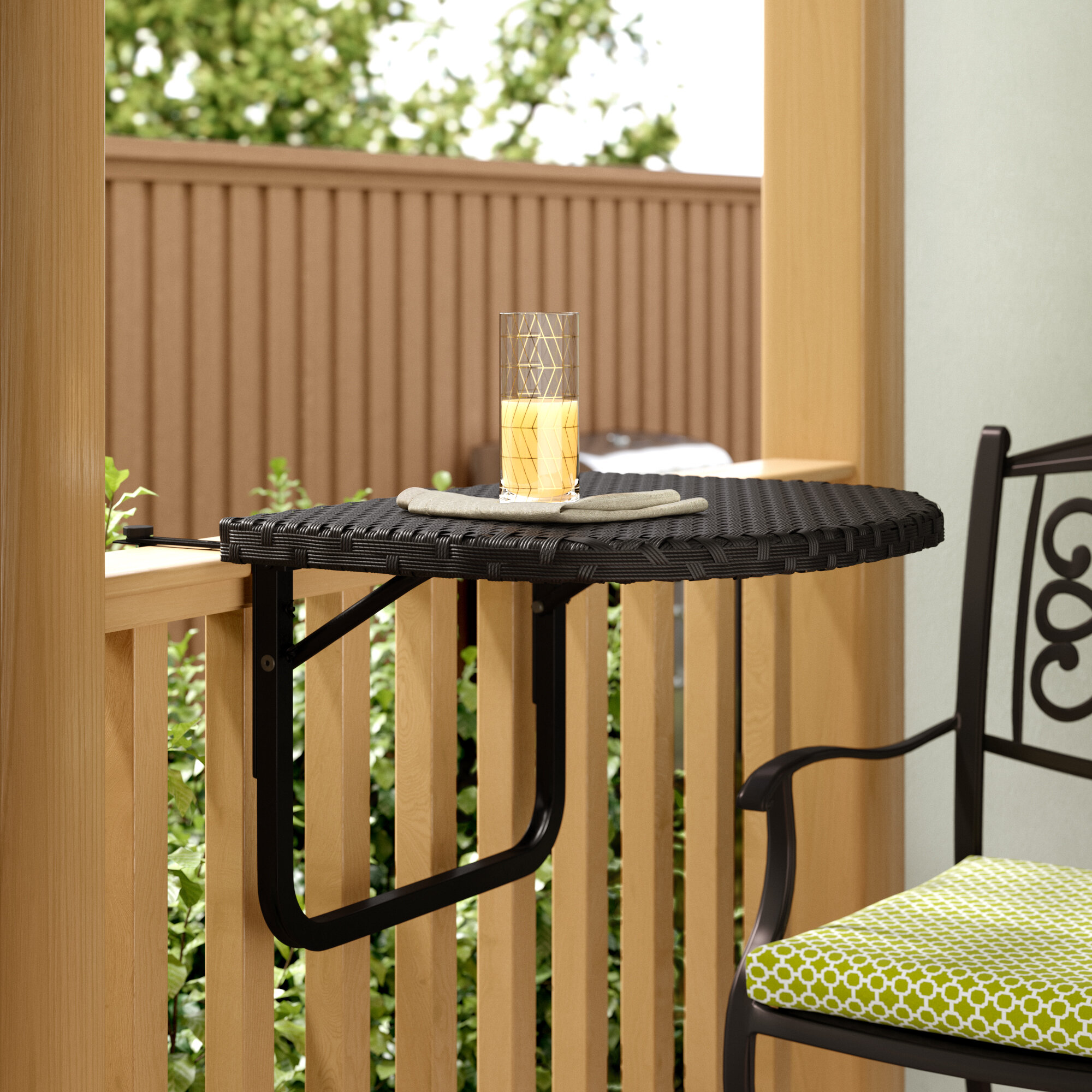 balcony grill table