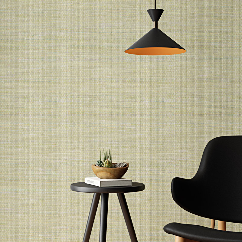 Ocilla Faux Grasscloth 33 X 20 5 Textured Wallpaper Roll