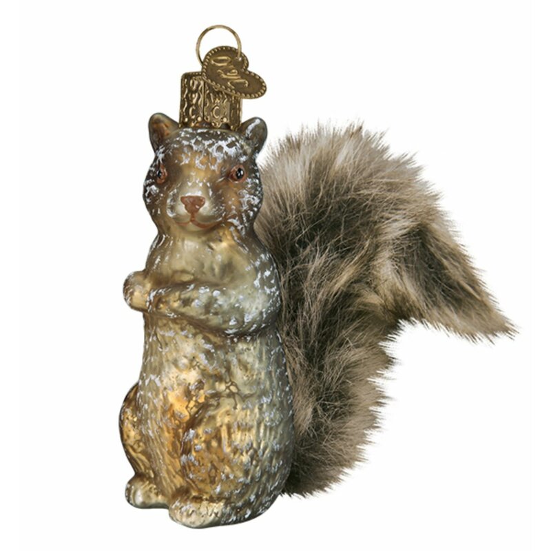 Old World Christmas Squirrel Hanging Figurine Ornament | Wayfair