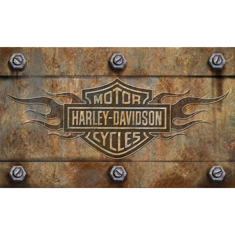 Evergreen Enterprises Inc Harley Davidson 30 In X 19 In Non