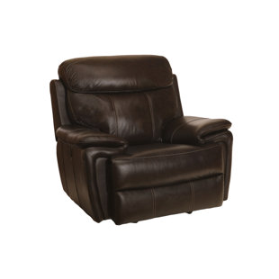 Koschwanez Leather Manual Recliner by Red Barrel Studio #1