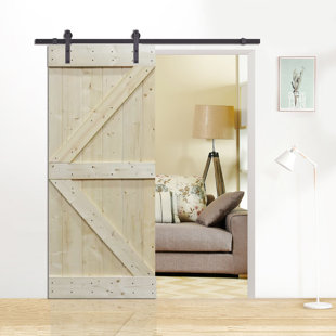 Sliding Barn Door Bookcase Wayfair
