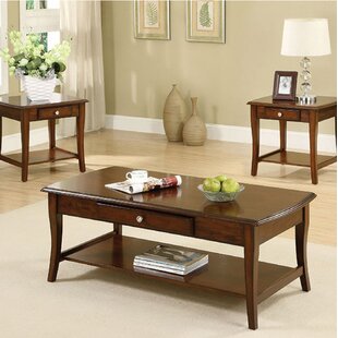 Heidiann 3-pcs Living Room Table Set by Red Barrel Studio®