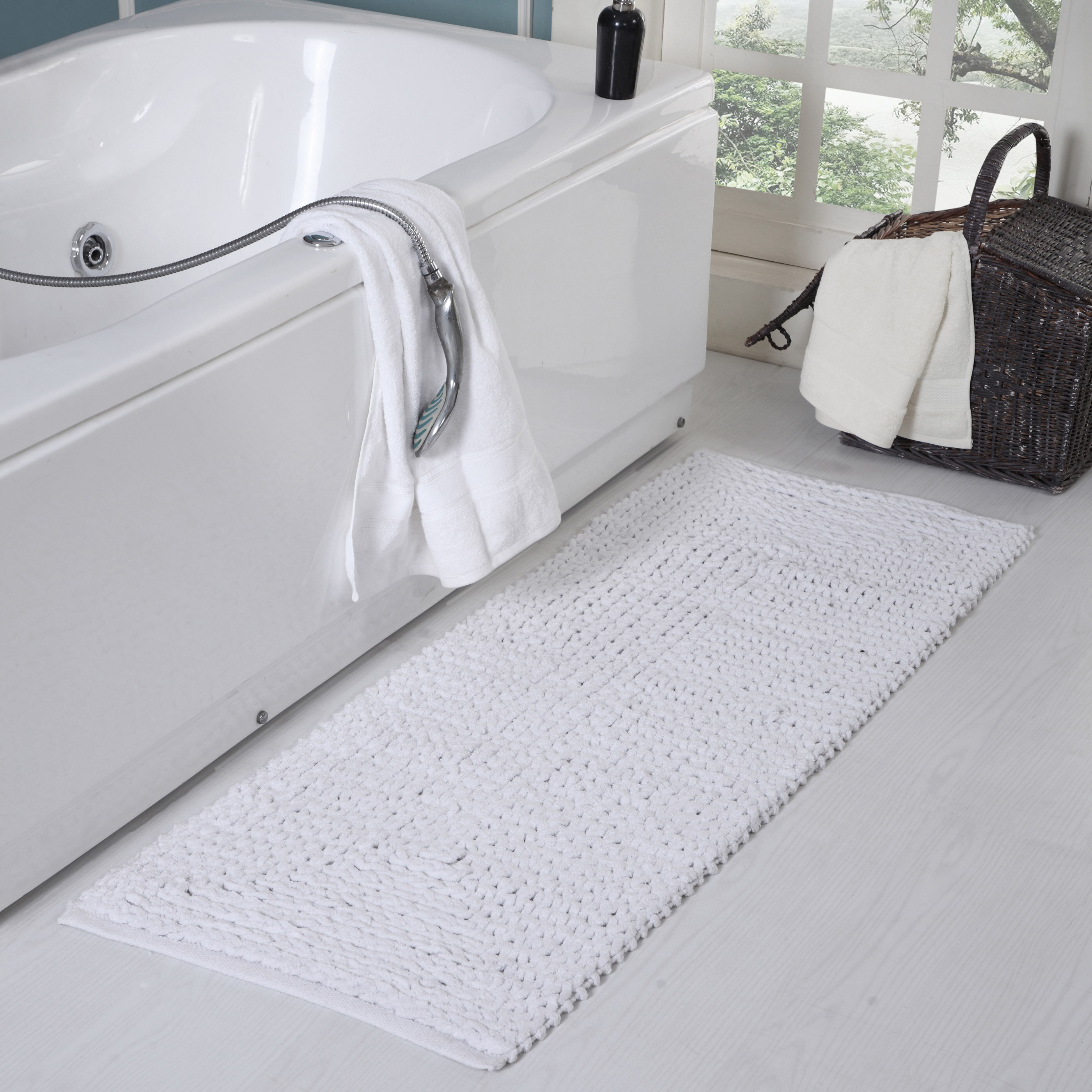 large anti slip bath mat