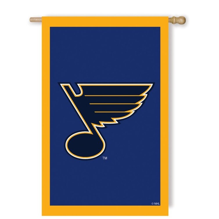 Evergreen Enterprises Inc Nhl Team Nhl St Louis Blues 2 Sided Polyester 44 X 28 In House Flag Wayfair