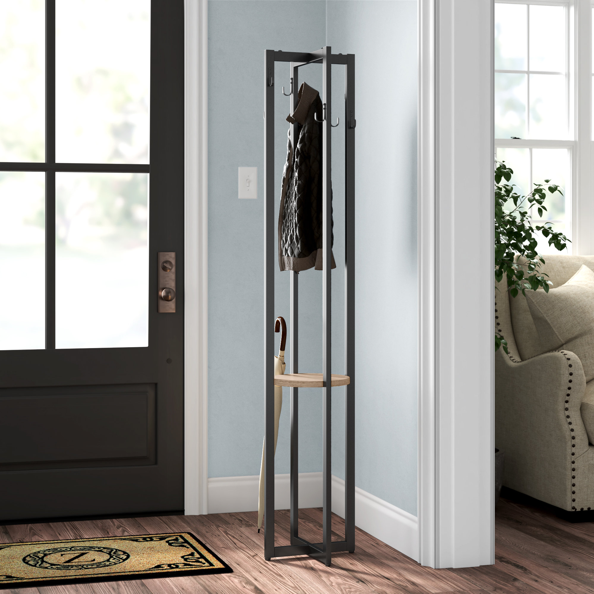 front door coat hooks