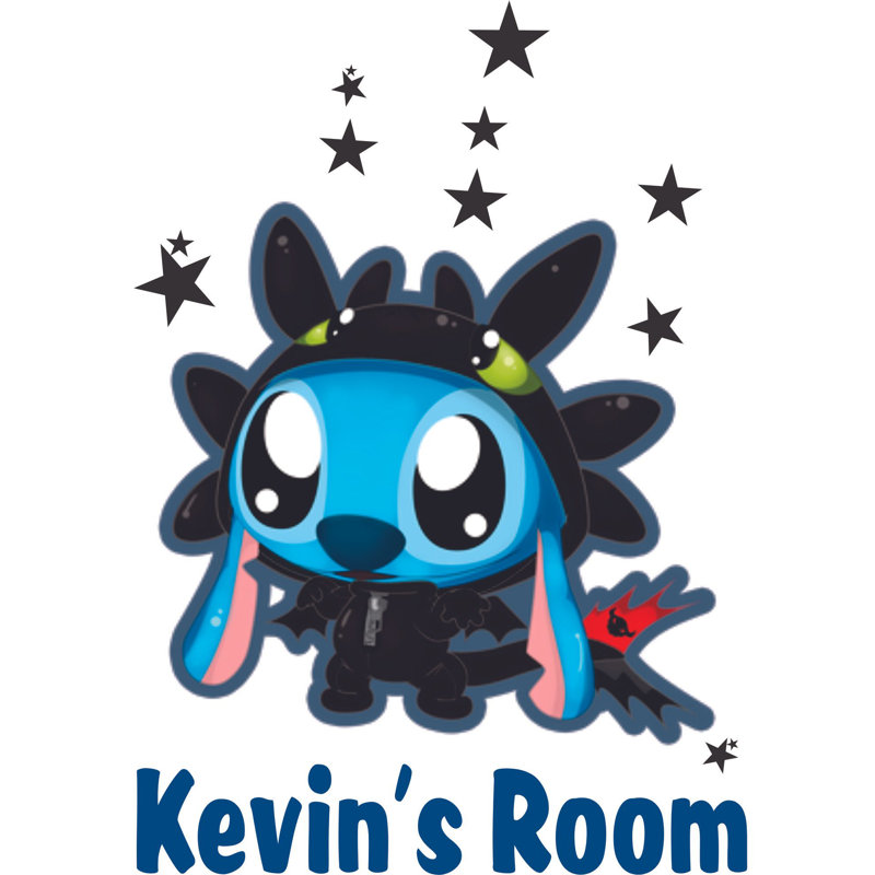 Design With Vinyl Lilo Stitch Toothless Dragon Cartoon Customized Wall Decal Wayfair Dragon cartoons and animated series starring dragons are some of the most most fun animated animal shows when it comes to imaginary. lilo stitch toothless dragon cartoon customized wall decal