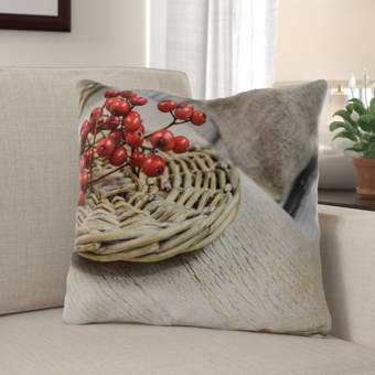 East Urban Home Floral Indoor Outdoor 36 Throw Pillow Cover Wayfair