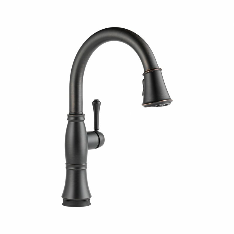 Delta Cassidy Pull Down Touch Single Handle Kitchen Faucet With