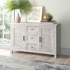 Tidyard Sideboard for Bedside Cabinet and Storage Durable 60x35x75 cm Solid Mango Wood 