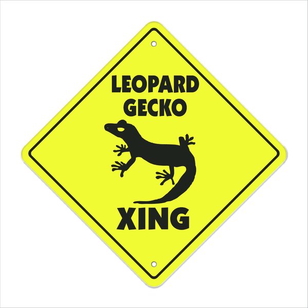 GRAPHICS & MORE Leopard Gecko Home Business Office Sign