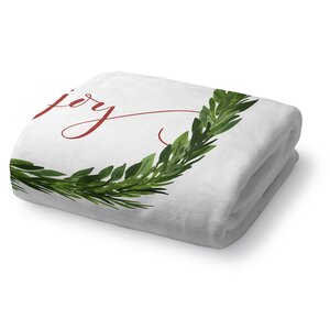 Joy Fleece Throw Blanket