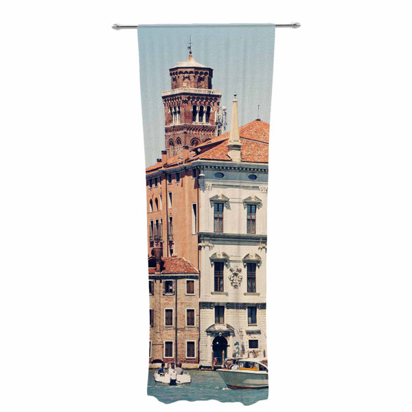 Kess InHouse Sylvia Coomes Venice 7 Sheer Curtains 30 x 84