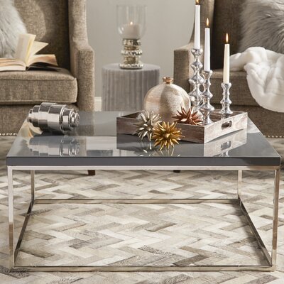 lizeth coffee table with 4 nested stools