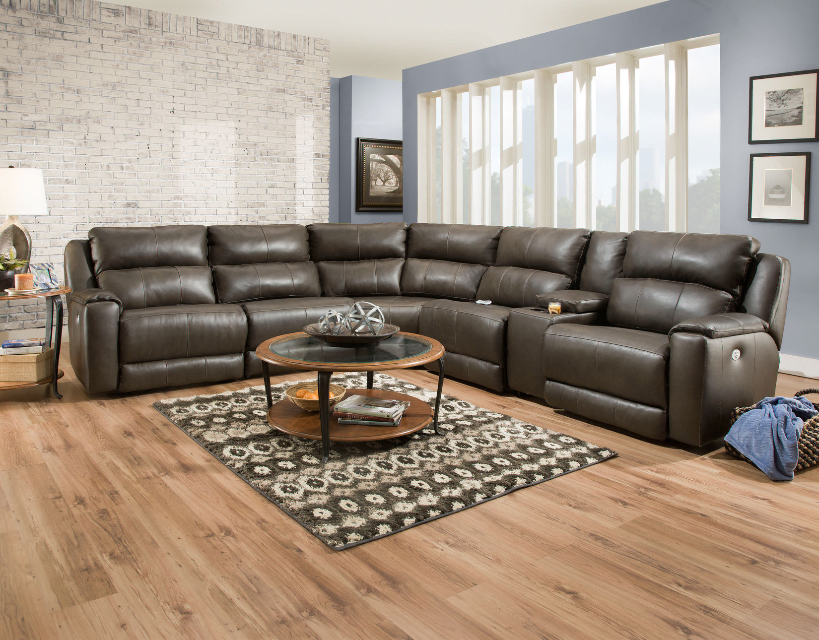 Dazzle Left Hand Facing Reclining Sectional Dazzle Left Hand Facing Reclining Sectional
