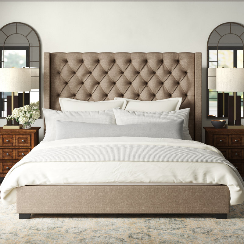 Greyleigh™ Abeyta Upholstered Bed & Reviews | Wayfair