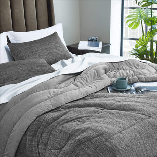 Twin size Quilt White Aloe Vera Duvet Cover Filler-Insert Hotel Quality 