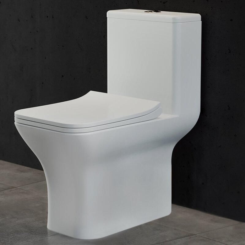 square toilet seat cover