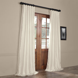 Dupioni Silk Curtains Wayfair Quickview