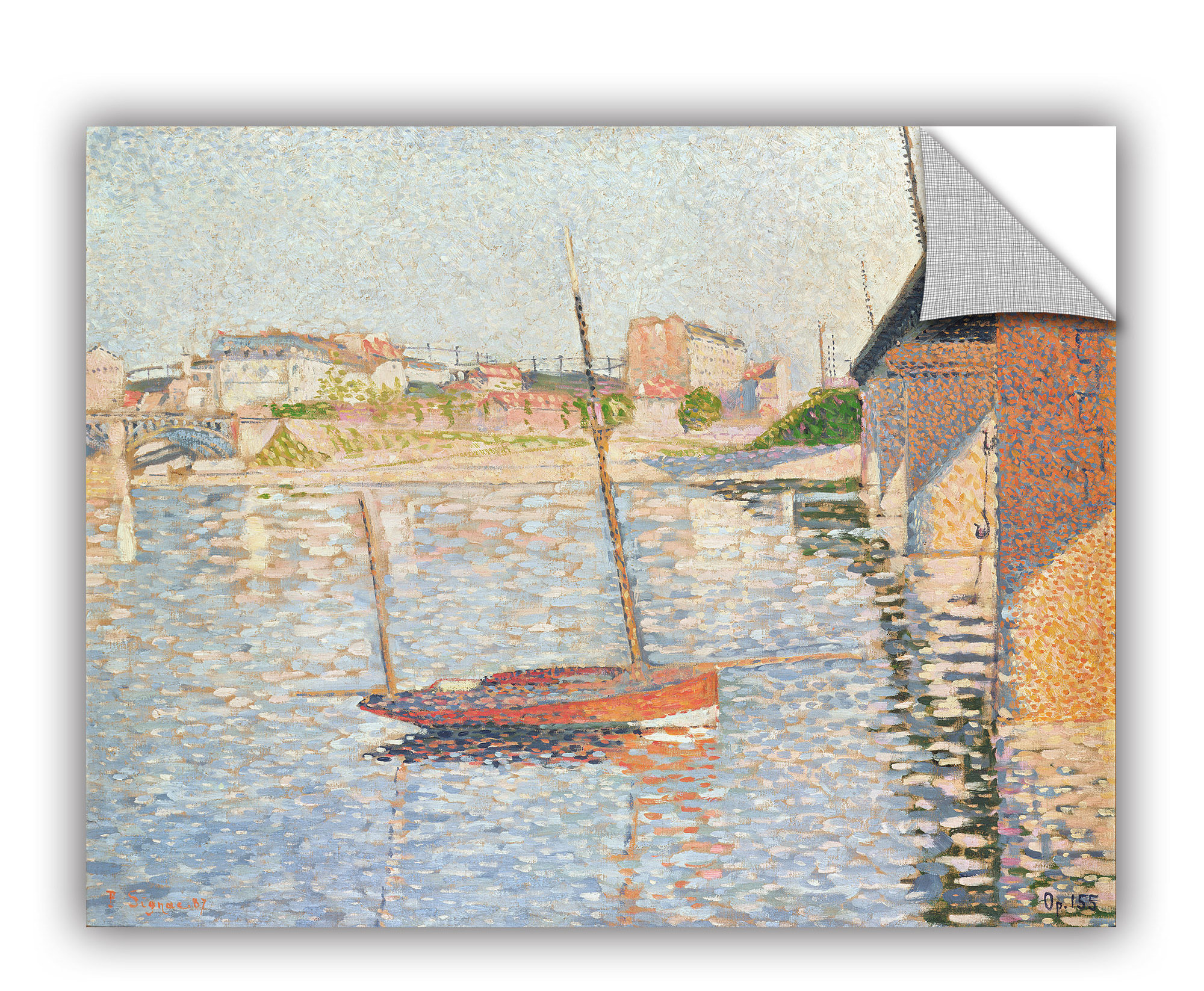 Artwall Paul Signac Wall Decal Wayfair