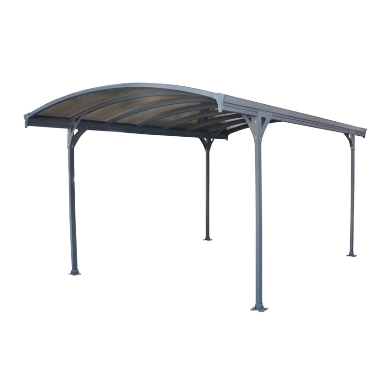 Palram Vitoria 9 5 Ft X 16 5 Ft Canopy Reviews Wayfair