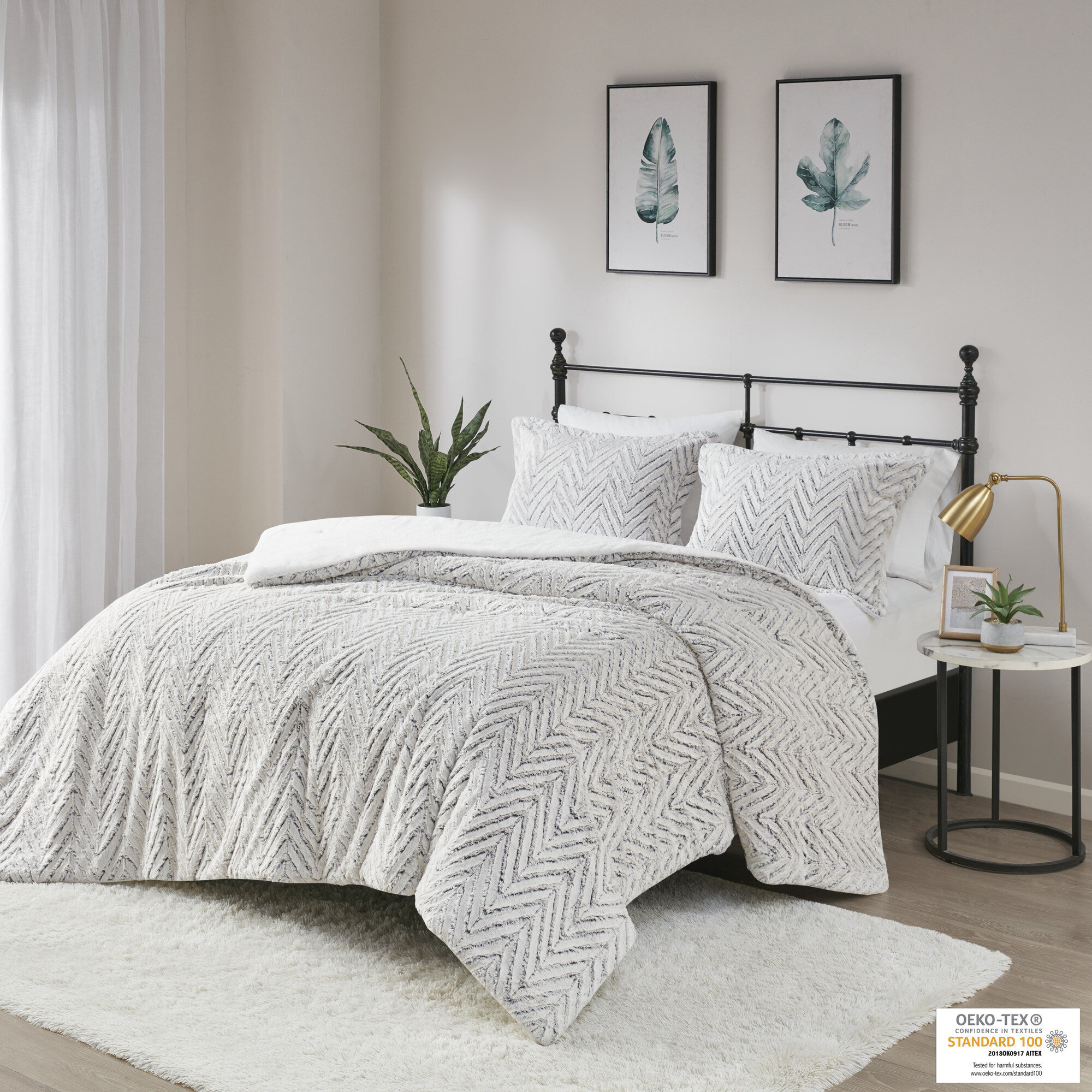 oeko tex down alternative comforter