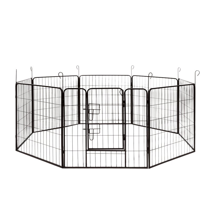 8 panel pet pen