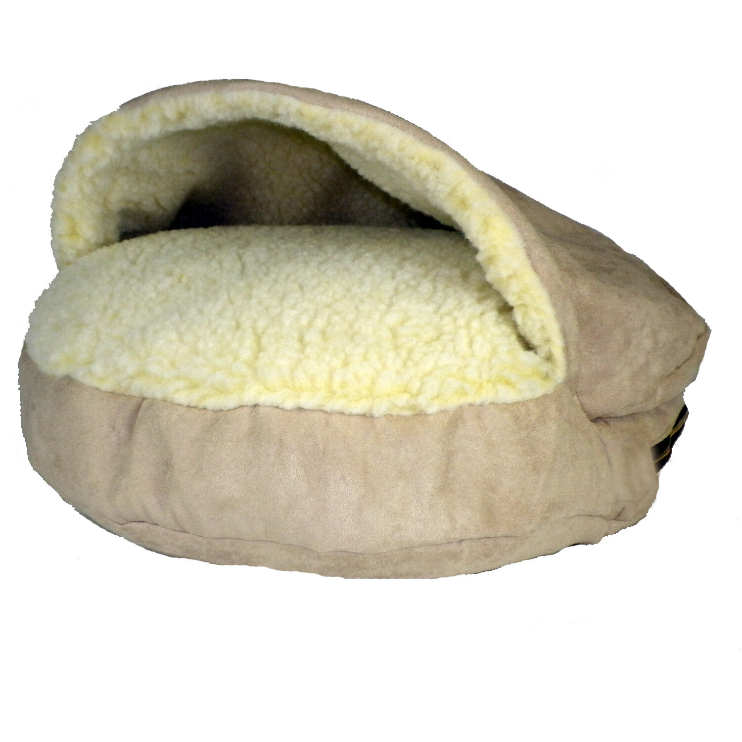 Coffee Csatai Dog Cave Bed,Pet Nest Dog Bed Cave Winter Warm Cashmere 64cm Large Sleeping Bag Pet Supplies Universal Detachable Washable House for Big Dog Cat Puppy Rabbit 