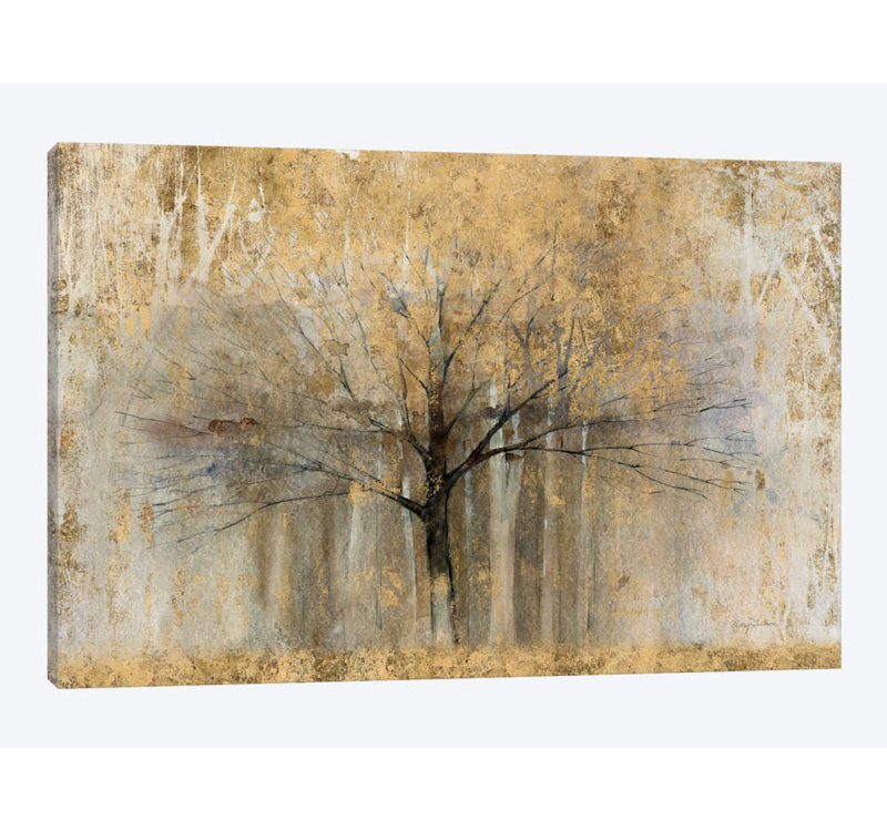 ClassicLiving Leinwandbild Offene Arme aus Gold I