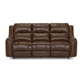 Futura Leather Reclining Sofa Wayfair