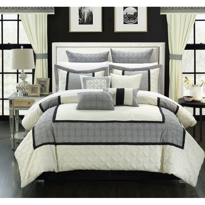 George Oliver Mader 24 Piece Comforter Set Reviews Wayfair