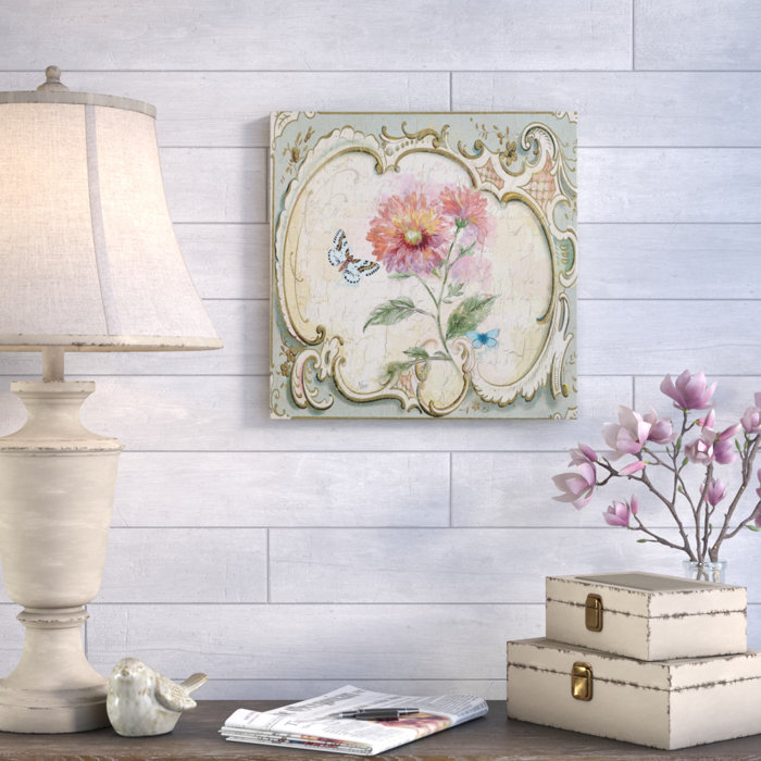 Ophelia Co Classical Flower Iii Oil Painting Print On Wrapped