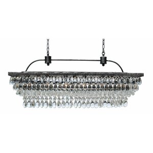 Dix 6-Light Crystal Chandelier