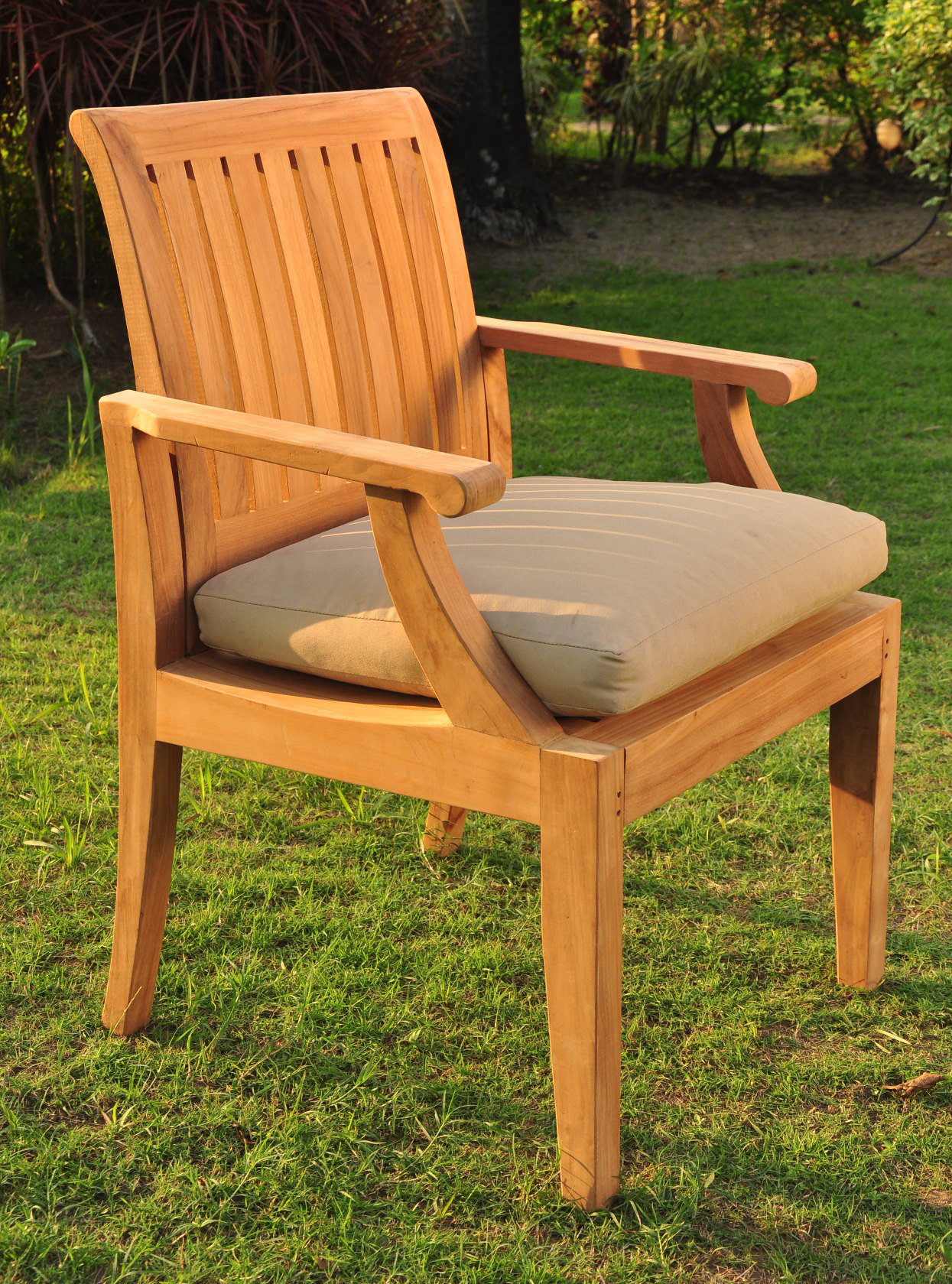 Rosecliff Heights Dousman Folding Teak Patio Dining Chair Wayfair