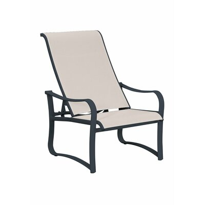 Shoreline Sling Recliner Patio Chair Tropitone Fabric Mia Ii Color