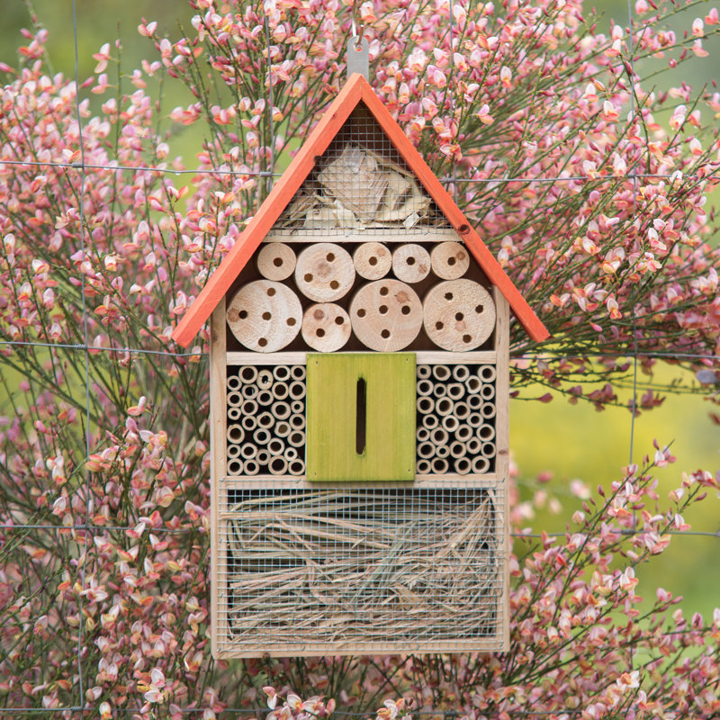 Relaxdays Insect Hotel Hanging Butterfly and Ladybird ...