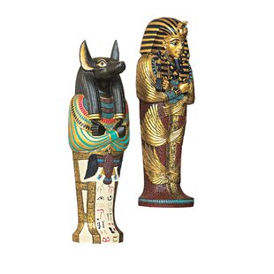 Free Shipping Large Ancient Egyptian God Anubis Scales Of Justice Statue 11.75Tall