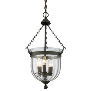 Warwick 3-Light Foyer Pendant