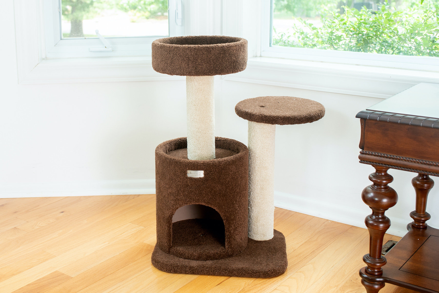 Armarkat 30" Premium Carpeted Real Wood Cat Tree Wayfair